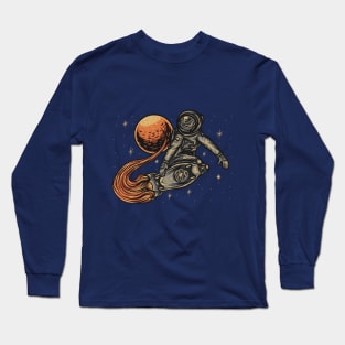 Astronaut Skater Long Sleeve T-Shirt